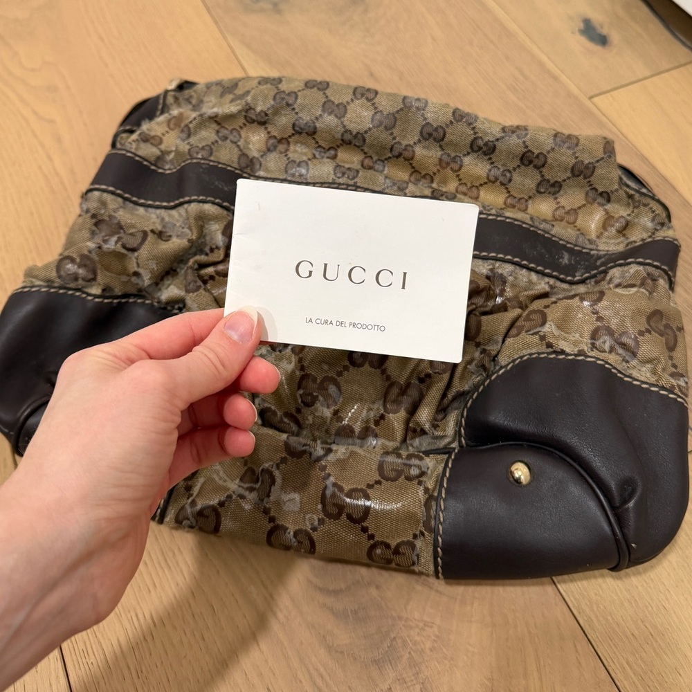 *Flawed* Authentic Brown Gucci Purse